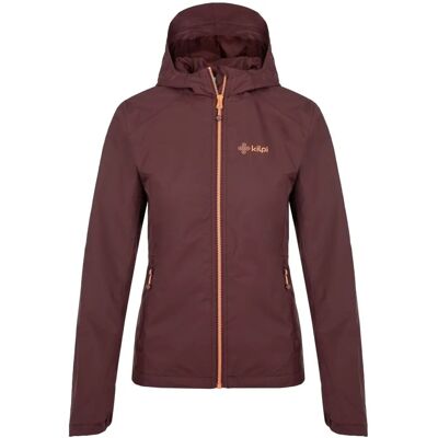 Kilpi SONNA-W Mörk Röd Utomhusjacka - Outdoor Jacket Kilpi SONNA-W Mörk Röd Utomhusjacka - Outdoor Jacket