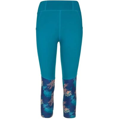 Leggings de fitness 3/4 Kilpi SOLAS-W Turquoise - Leggings Leggings de fitness 3/4 Kilpi SOLAS-W Turquoise - Leggings