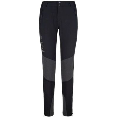 Pantaloni de drumeție pentru femei Kilpi Nuuk negri Pantaloni de drumeție pentru femei Kilpi Nuuk negri