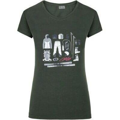 Tricou Verde Tornes Femei XS - Kilpi Tricou Verde Tornes Femei XS - Kilpi
