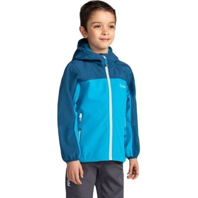 Chaqueta softshell Kilpi Kids Ravio Azul - Niños Chaqueta softshell Kilpi Kids Ravio Azul - Niños