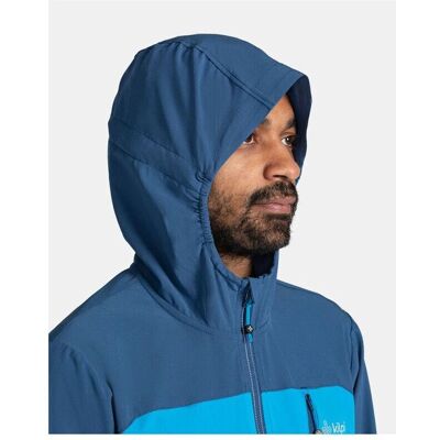 Geacă softshell ușoară pentru bărbați Kilpi Neatril albastru Geacă softshell ușoară pentru bărbați Kilpi Neatril albastru