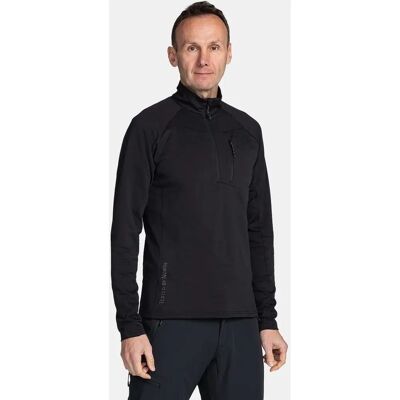 Hanorac Kilpi Montale Negru - Îmbrăcăminte Sportivă Hanorac Kilpi Montale Negru - Îmbrăcăminte Sportivă