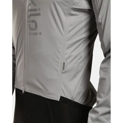 Kilpi Rainar Waterproof Jacket - Grey for Cycling Kilpi Rainar Waterproof Jacket - Grey for Cycling