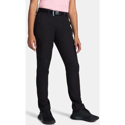 Pantalones de mujer Kilpi Belvela - Negro - Pantalones ligeros para exteriores Pantalones de mujer Kilpi Belvela - Negro - Pantalones ligeros para exteriores