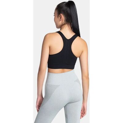 Sutien sportiv fără cusături Kilpi WINIE-W negru - Sutien sportiv Sutien sportiv fără cusături Kilpi WINIE-W negru - Sutien sportiv