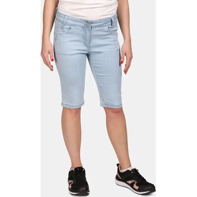 Shorts Donna Kilpi Pariva - Lunga fino a metà coscia - Miscela di cotone elastico Shorts Donna Kilpi Pariva - Lunga fino a metà coscia - Miscela di cotone elastico