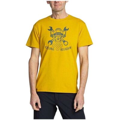 Tricou Galben din Bumbac pentru Bărbați XS - Tricou Tricou Galben din Bumbac pentru Bărbați XS - Tricou