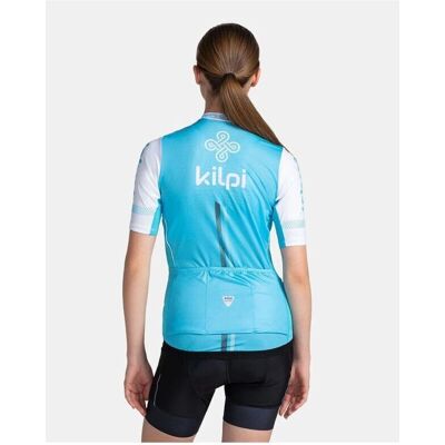 Kilpi Blue Womens Cycling Jersey - Breathable, Quick-Dry, Reflective Kilpi Blue Womens Cycling Jersey - Breathable, Quick-Dry, Reflective