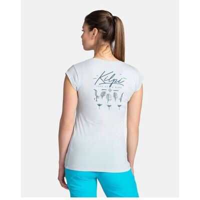 Tricou pentru Femei din Bumbac Gri Deschis - Tricou Tricou pentru Femei din Bumbac Gri Deschis - Tricou