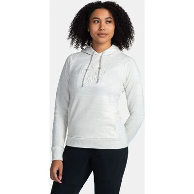 Sweat à capuche blanc pour femme Kilpi Sohey - Pull à capuche - Publicité Sweat à capuche blanc pour femme Kilpi Sohey - Pull à capuche - Publicité