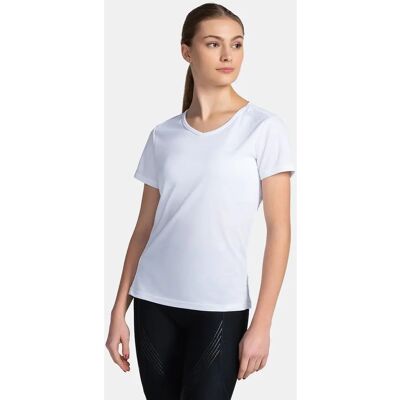 Kilpi DIMA-W Wit Ademend T-Shirt - Sportkleding Kilpi DIMA-W Wit Ademend T-Shirt - Sportkleding