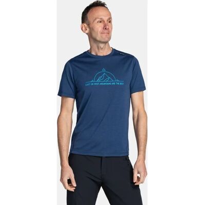 Camiseta de manga corta Merino Kilpi - Azul - Hombre Camiseta de manga corta Merino Kilpi - Azul - Hombre