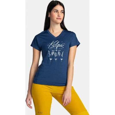 T-shirt court pour femme Kilpi MERIN-W - Bleu - Plein air - Publicité T-shirt court pour femme Kilpi MERIN-W - Bleu - Plein air - Publicité