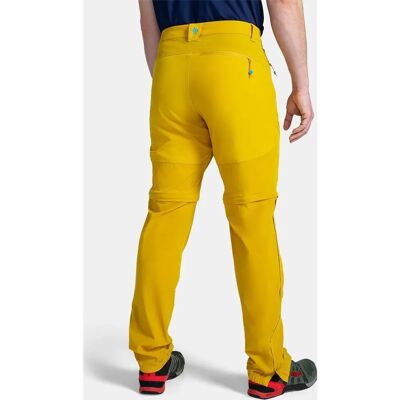 Pantalon outdoor Kilpi HOSIO-M Jaune - Homme, jambes zippées - Publicité Pantalon outdoor Kilpi HOSIO-M Jaune - Homme, jambes zippées - Publicité