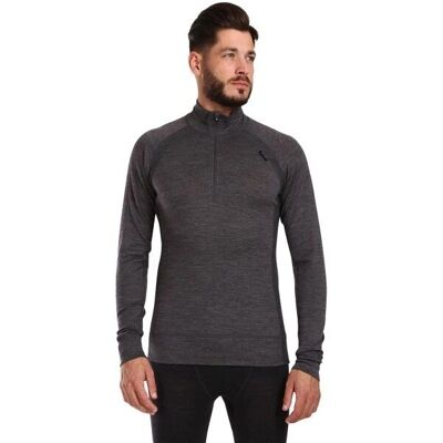 T-Shirt termico in lana merino Kilpi JAGER-M - Uomo Grigio S T-Shirt termico in lana merino Kilpi JAGER-M - Uomo Grigio S