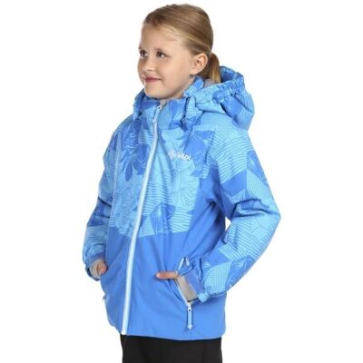 Chaqueta de niñas Kilpi Samara - Azul - Ligera, Impermeable para Esquí Chaqueta de niñas Kilpi Samara - Azul - Ligera, Impermeable para Esquí