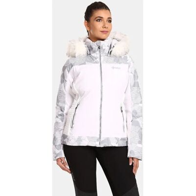Chaqueta de esquí femenina Kilpi Lena blanca - Chaqueta de esquí Chaqueta de esquí femenina Kilpi Lena blanca - Chaqueta de esquí