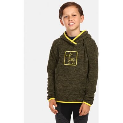 Kilpi Jungen Flond Kapuzenpullover - Grün - Kinderhoodie Kilpi Jungen Flond Kapuzenpullover - Grün - Kinderhoodie