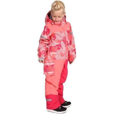 Traje de esquí Kilpi Kids Pontino Rosa - Ropa de esquí infantil Traje de esquí Kilpi Kids Pontino Rosa - Ropa de esquí infantil