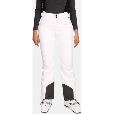Pantaloni da sci da donna Kilpi Elare - Bianco - S Pantaloni da sci da donna Kilpi Elare - Bianco - S