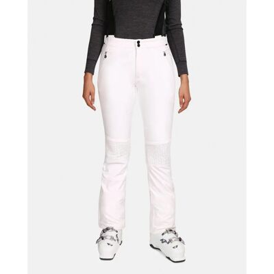Pantaloni de schi softshell pentru femei Kilpi Dione - Alb Pantaloni de schi softshell pentru femei Kilpi Dione - Alb