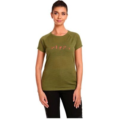 T-shirt Kilpi ZARJA en mélange de laine mérinos pour femme T-shirt Kilpi ZARJA en mélange de laine mérinos pour femme