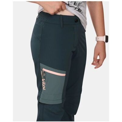 Pantalones exteriores 2 en 1 para niñas Kilpi HOSIO-JG turquesa - Pantalones Pantalones exteriores 2 en 1 para niñas Kilpi HOSIO-JG turquesa - Pantalones