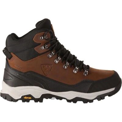 Ghete de drumeție Kilpi Tracker High WP - Maro - Rezistente la apă, Nubuck, Unisex Ghete de drumeție Kilpi Tracker High WP - Maro - Rezistente la apă, Nubuck, Unisex