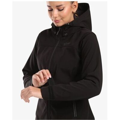 Giacca softshell nera Kilpi RAVIA-W - Donna Giacca softshell nera Kilpi RAVIA-W - Donna