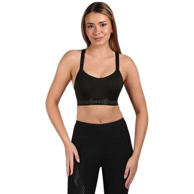 Kilpi RINTA-W Reggiseno sportivo nero - Reggiseno sportivo Kilpi RINTA-W Reggiseno sportivo nero - Reggiseno sportivo