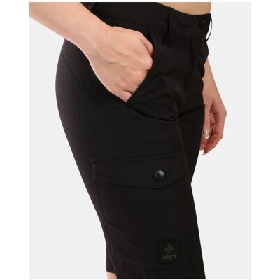 Kilpi SYLANE-W Short noirs - Vêtements de plein air Kilpi SYLANE-W Short noirs - Vêtements de plein air