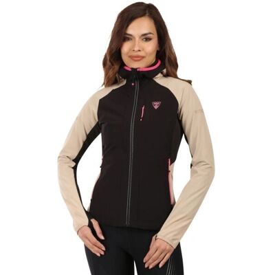 Giacca softshell beige Kilpi BALEO-W - Softshell Jacket Giacca softshell beige Kilpi BALEO-W - Softshell Jacket