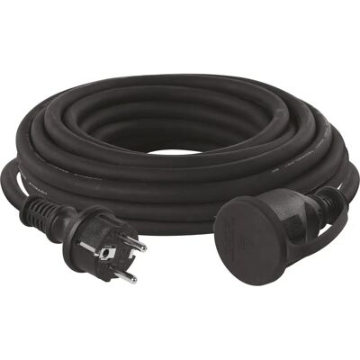 EMOS P01810 Verlängerungskabel - 10m, IP44, Gummi-Neoprän, Schwarz EMOS P01810 Verlängerungskabel - 10m, IP44, Gummi-Neoprän, Schwarz