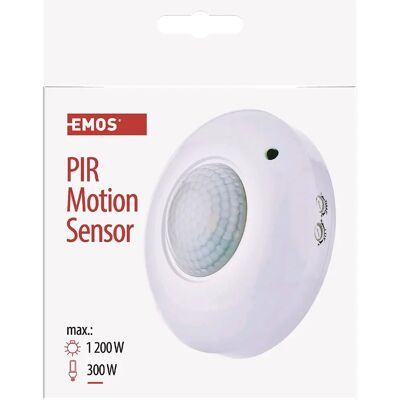 Détecteur de mouvement Orno - PIR 1200W - Blanc - IP44 Détecteur de mouvement Orno - PIR 1200W - Blanc - IP44