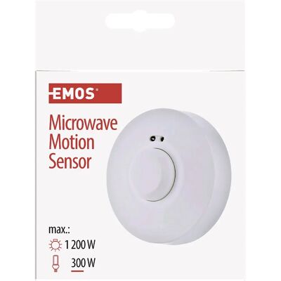 EMOS G1180 Bewegingssensor - 360° 8m 1200W Wit EMOS G1180 Bewegingssensor - 360° 8m 1200W Wit