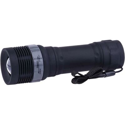 Lampe de Poche LED Emos - 75lm, 125m, Zoom, Noir - Publicité Lampe de Poche LED Emos - 75lm, 125m, Zoom, Noir - Publicité