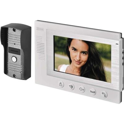 Système d'interphone vidéo Emos H2017 - Blanc - Écran 7 pouces - Fixation murale Système d'interphone vidéo Emos H2017 - Blanc - Écran 7 pouces - Fixation murale