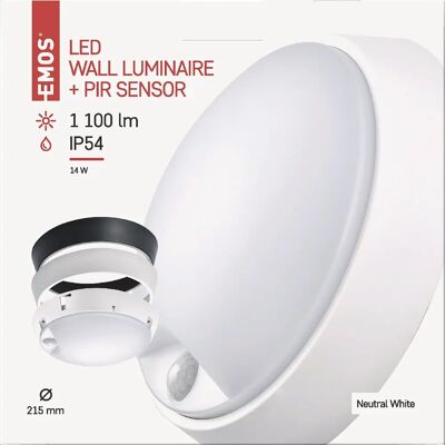 Emos Plafonnier LED - Capteur PIR - 1100 lm Emos Plafonnier LED - Capteur PIR - 1100 lm