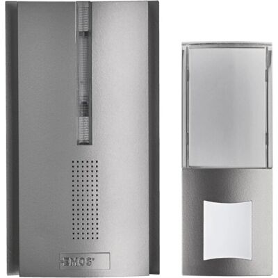 Set sonerie wireless EMOS P5763 argintiu cu repetor Set sonerie wireless EMOS P5763 argintiu cu repetor