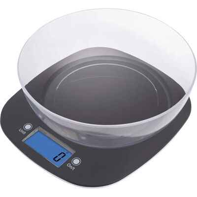 Emos Digitale Küchenwaage EV025 - 5kg, Schwarz, TARE, LCD Emos Digitale Küchenwaage EV025 - 5kg, Schwarz, TARE, LCD