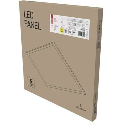 Emos ZR1433 LED Panel - Quadrat, 40W, 3700lm, 4000K, CRI > 95, IP20 - LED Panel Emos ZR1433 LED Panel - Quadrat, 40W, 3700lm, 4000K, CRI > 95, IP20 - LED Panel