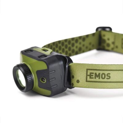 EMOS P3539 Čelovka - 330lm, Voděodolná, Cree LED, 3×AAA EMOS P3539 Čelovka - 330lm, Voděodolná, Cree LED, 3×AAA