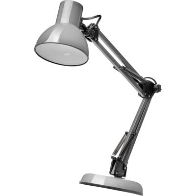 Emos Z7609G Szara Metalowa Lampka Stołowa - Oświetlenie Emos Z7609G Szara Metalowa Lampka Stołowa - Oświetlenie