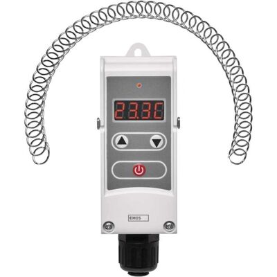 Emos P5683 Manueller Kabelgebundener Thermostat - Heiz-/Kühlsysteme Emos P5683 Manueller Kabelgebundener Thermostat - Heiz-/Kühlsysteme
