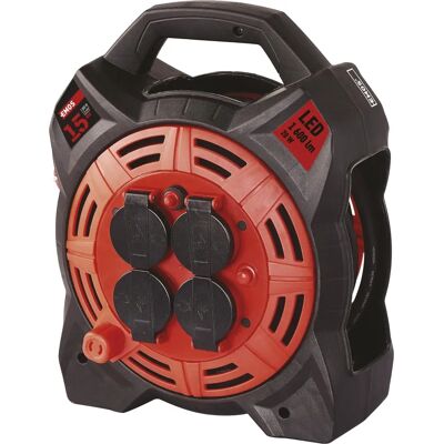 EMOS - P08215 - 15 m - 4 Steckdosen - Cable reel EMOS - P08215 - 15 m - 4 Steckdosen - Cable reel