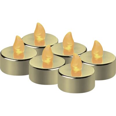 EMOS DCCV13 - 6er Set flammenlose Kerzen - Weihnachtsdeko EMOS DCCV13 - 6er Set flammenlose Kerzen - Weihnachtsdeko