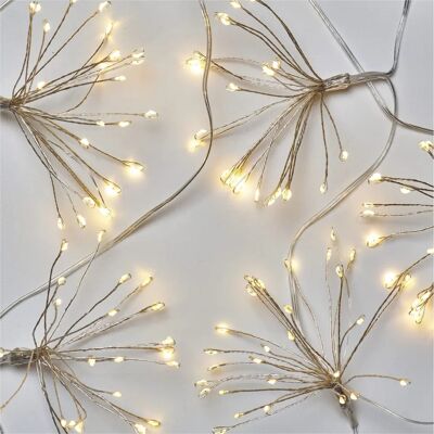 Nano vánočná řetěz LED - Vnitřní, 150 LED, 2,35 m, Teplá bílá Nano vánočná řetěz LED - Vnitřní, 150 LED, 2,35 m, Teplá bílá