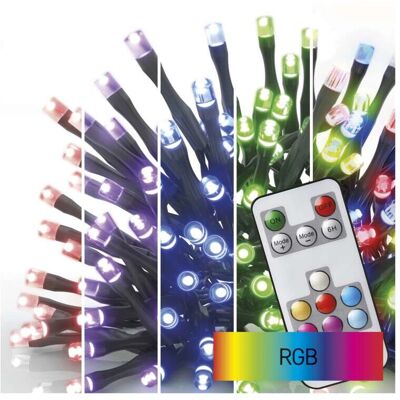 Emos D4AA03 Dekoracyjna girlanda na imprezę - RGB, 12m, Wewnątrz/Zewnątrz Emos D4AA03 Dekoracyjna girlanda na imprezę - RGB, 12m, Wewnątrz/Zewnątrz