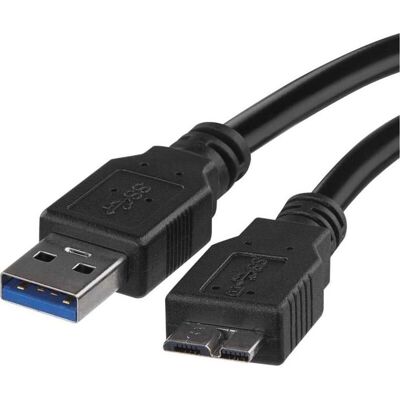 EMOS S70203 - Cordon USB 3.0 A vers Micro B - 1m EMOS S70203 - Cordon USB 3.0 A vers Micro B - 1m